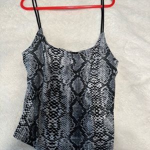 Shien snake print shirt size small